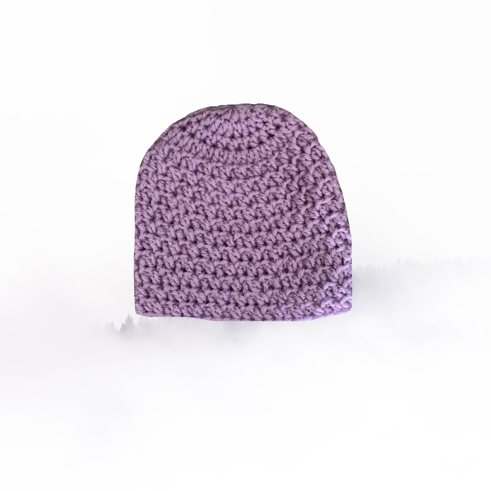 Child's Purple Beanie